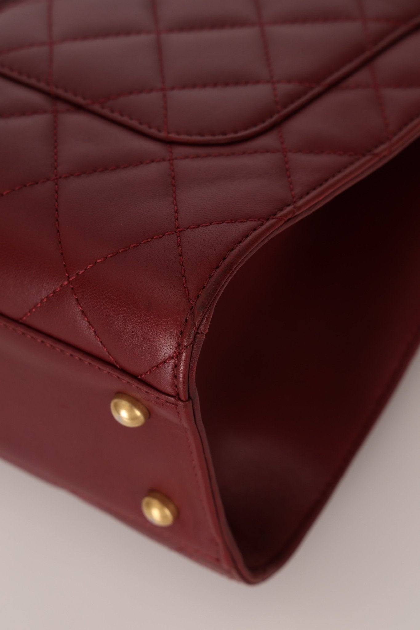 Chanel 2014 Bordeaux Crossing Times Large Flap Bag - FashioNica