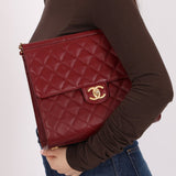 Chanel 2014 Bordeaux Crossing Times Large Flap Bag - FashioNica