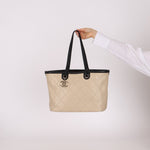 Chanel 2014 Caviar Bi - color Tote with Pouch - FashioNica