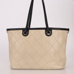 Chanel 2014 Caviar Bi - color Tote with Pouch - FashioNica