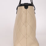 Chanel 2014 Caviar Bi - color Tote with Pouch - FashioNica