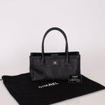 Chanel 2014 Caviar Black Cerf Executive East West Small Tote - FashioNica