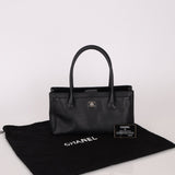 Chanel 2014 Caviar Black Cerf Executive East West Small Tote - FashioNica