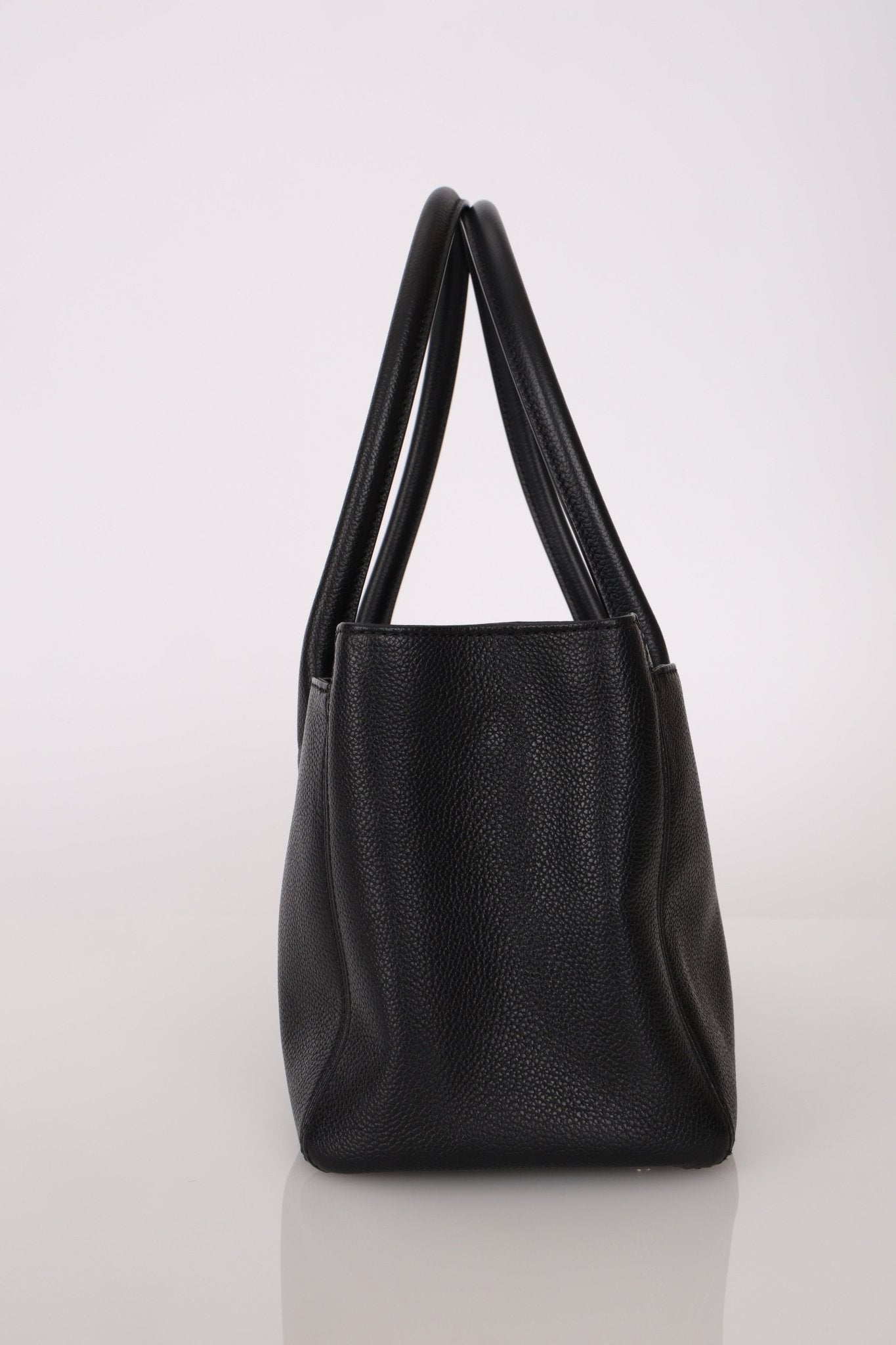 Chanel 2014 Caviar Black Cerf Executive East West Small Tote - FashioNica