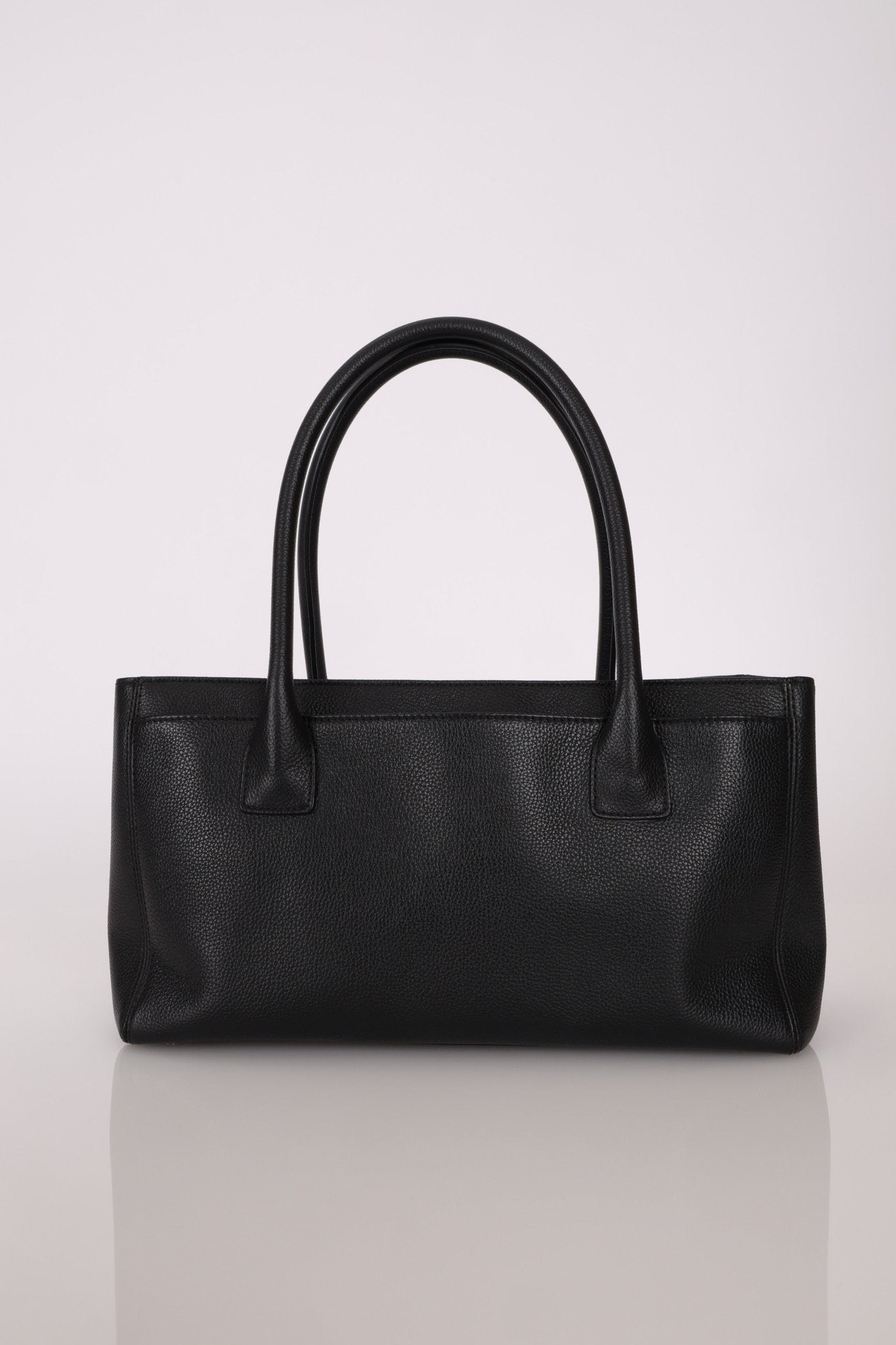 Chanel 2014 Caviar Black Cerf Executive East West Small Tote - FashioNica