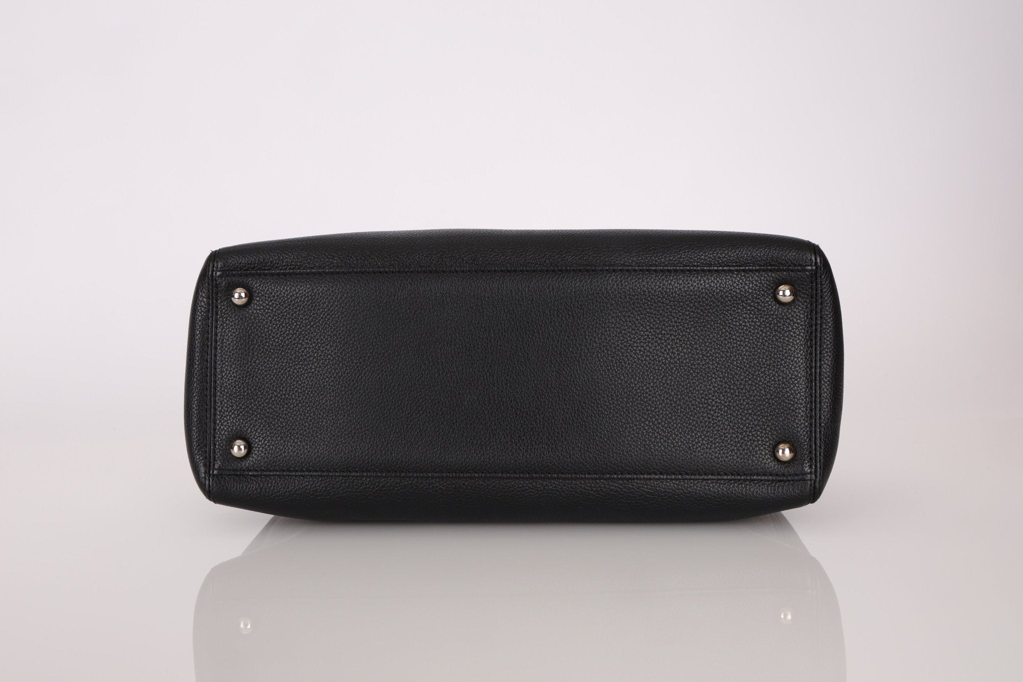 Chanel 2014 Caviar Black Cerf Executive East West Small Tote - FashioNica