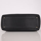 Chanel 2014 Caviar Black Cerf Executive East West Small Tote - FashioNica