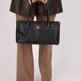 Chanel 2014 Caviar Black Cerf Executive East West Small Tote - FashioNica