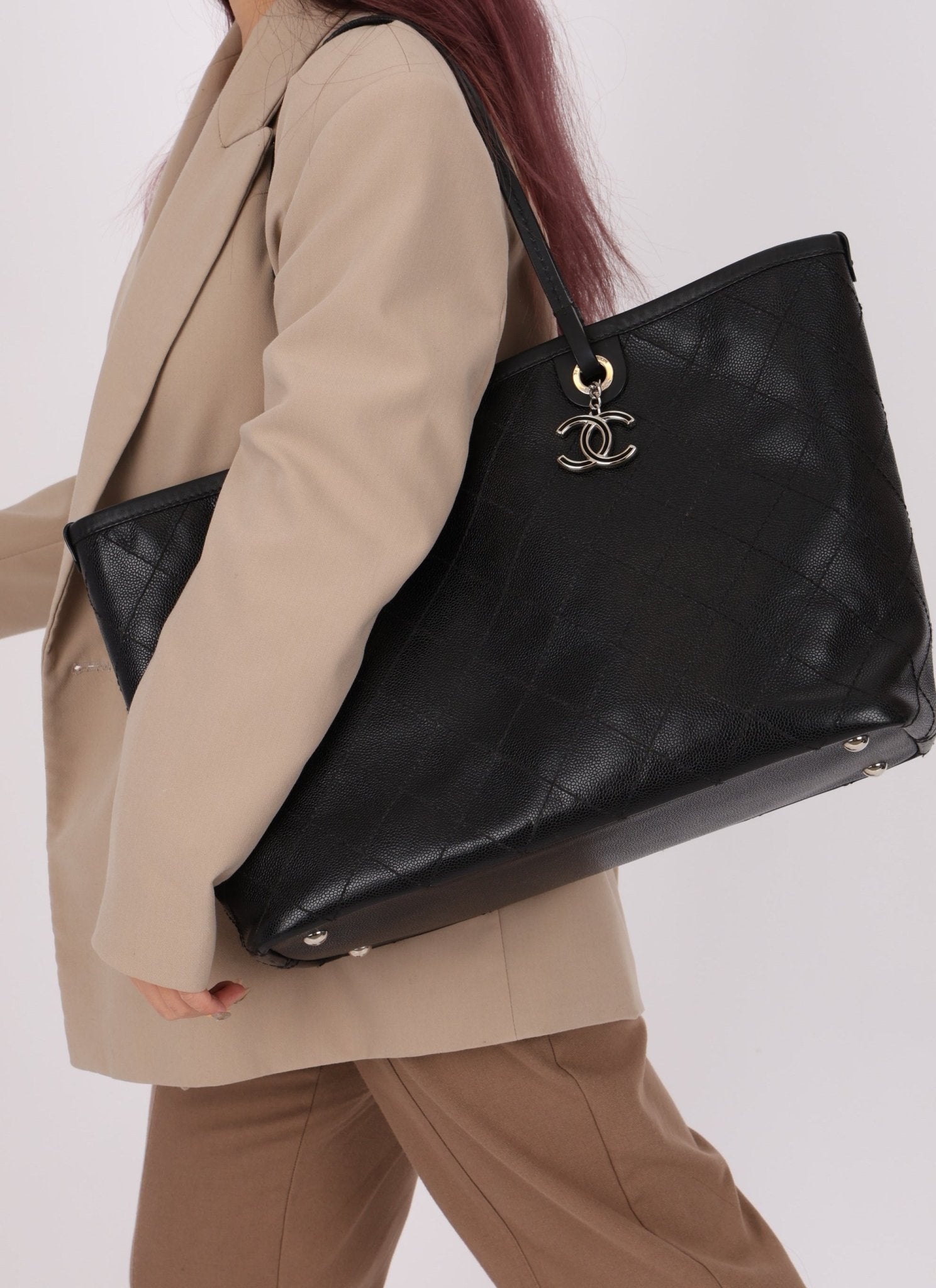 Chanel 2014 Caviar Shopper Tote - FashioNica