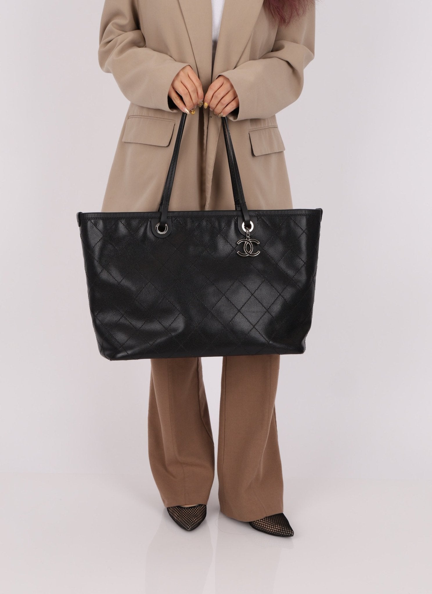 Chanel 2014 Caviar Shopper Tote - FashioNica