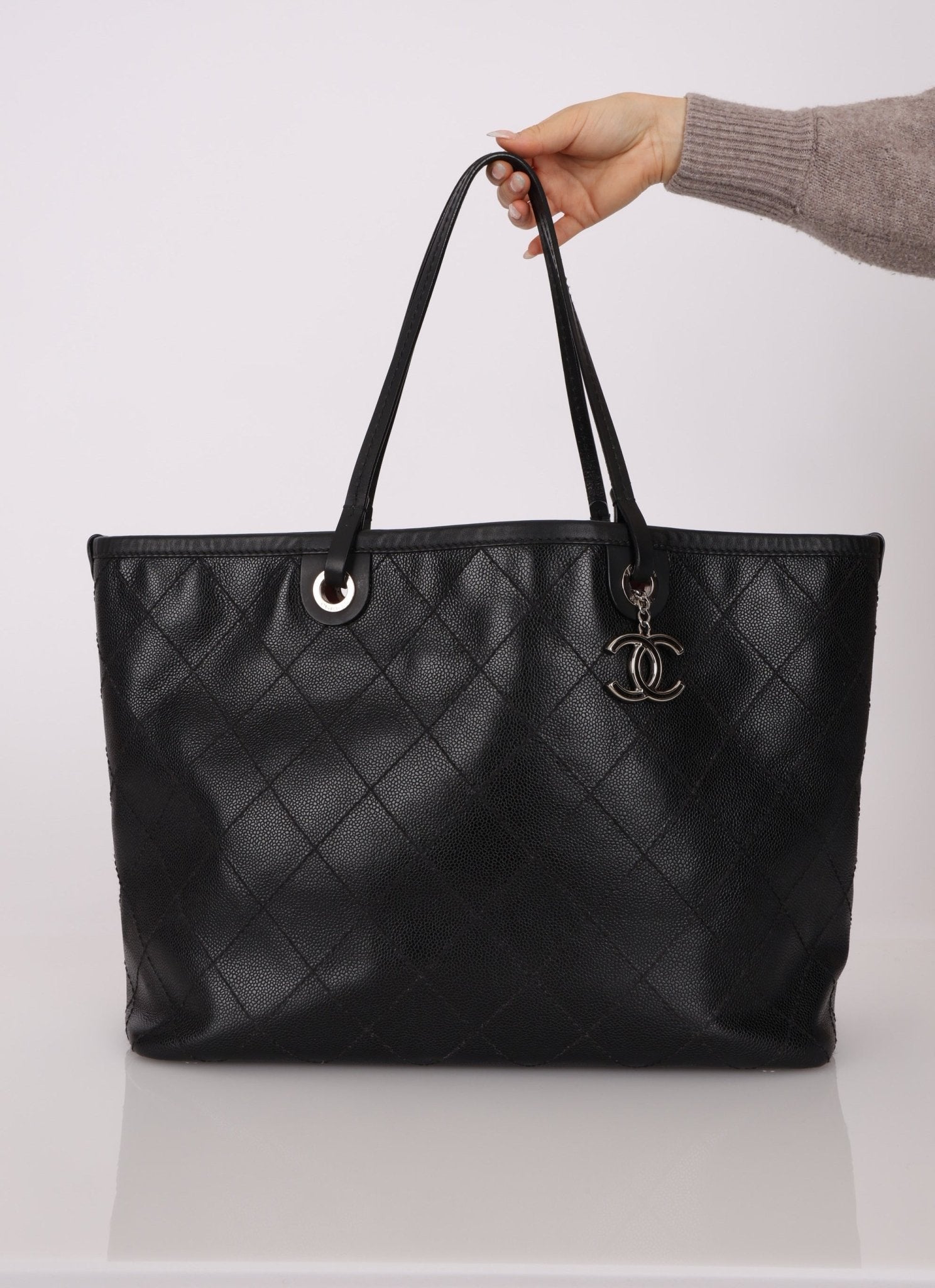 Chanel 2014 Caviar Shopper Tote - FashioNica