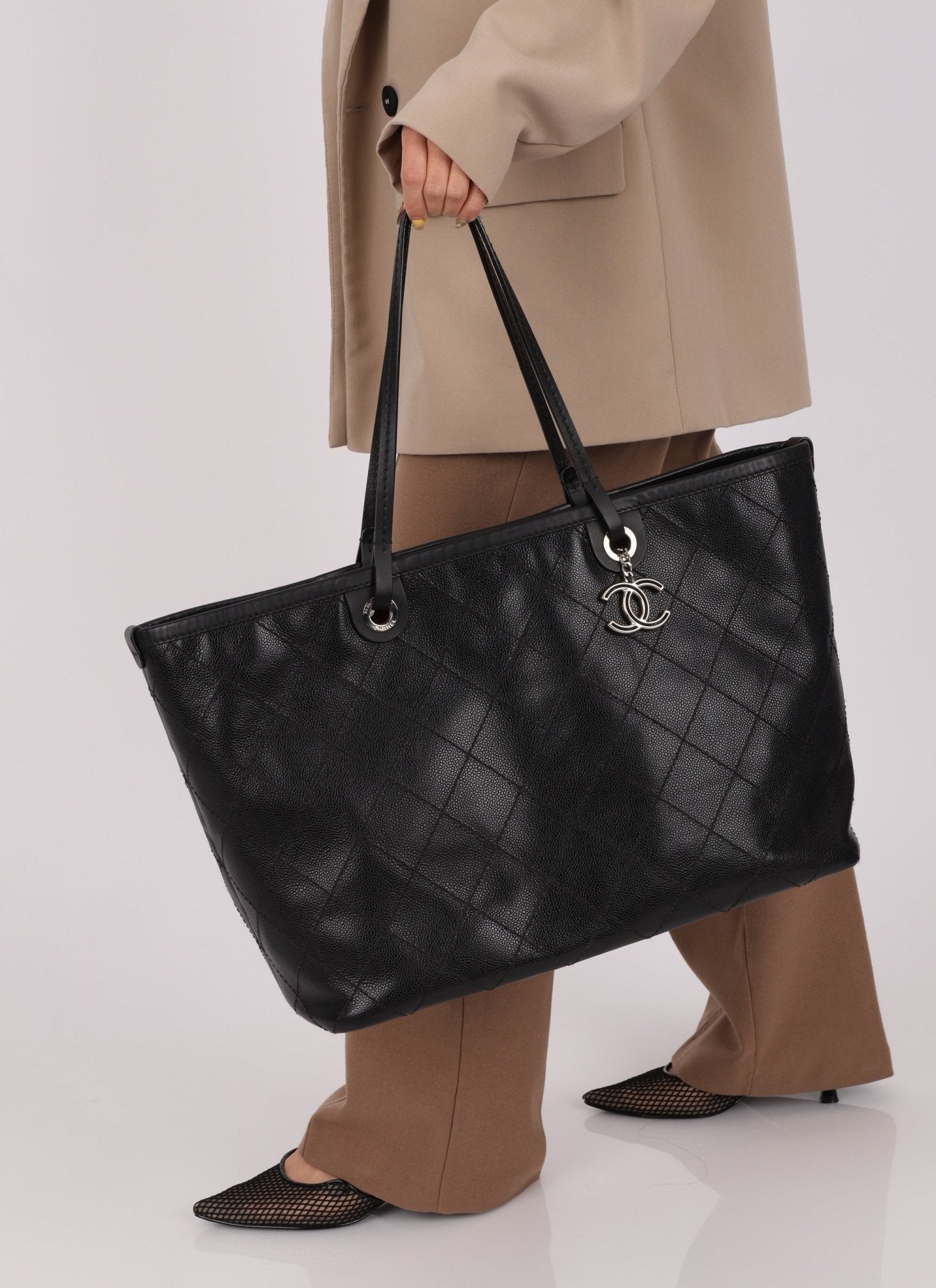 Chanel 2014 Caviar Shopper Tote - FashioNica