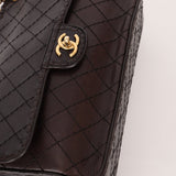 Chanel 2014 Chocolate Paris - Edinburgh Calfskin Whipstitch Large Flap - FashioNica