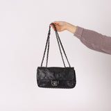 Chanel 2014 Glazed Goatskin Icons Symbol Single Flap - FashioNica