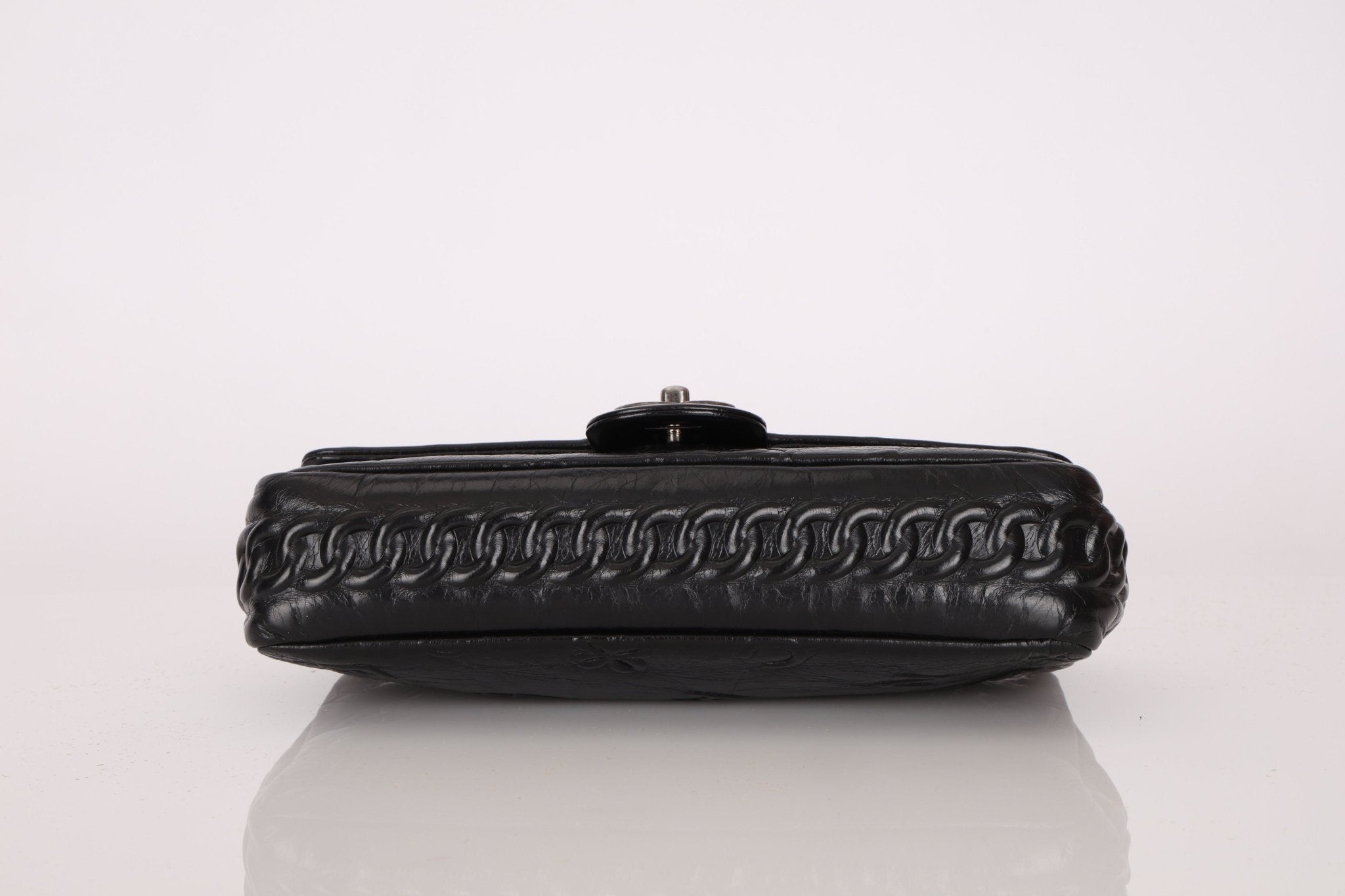 Chanel 2014 Glazed Goatskin Icons Symbol Single Flap - FashioNica