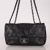 Chanel 2014 Glazed Goatskin Icons Symbol Single Flap - FashioNica
