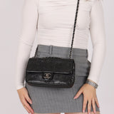 Chanel 2014 Glazed Goatskin Icons Symbol Single Flap - FashioNica