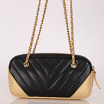 Chanel 2014 Lambskin Chevron Camera Bag - FashioNica