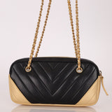 Chanel 2014 Lambskin Chevron Camera Bag - FashioNica