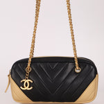 Chanel 2014 Lambskin Chevron Camera Bag - FashioNica