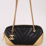 Chanel 2014 Lambskin Chevron Camera Bag - FashioNica