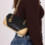 Chanel 2014 Lambskin Chevron Camera Bag - FashioNica