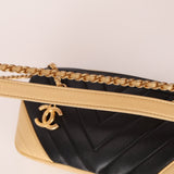 Chanel 2014 Lambskin Chevron Camera Bag - FashioNica