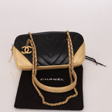 Chanel 2014 Lambskin Chevron Camera Bag - FashioNica