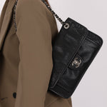 Chanel 2014 Lambskin Perforated Up In The Air Flap Bag - FashioNica