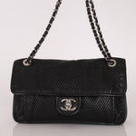 Chanel 2014 Lambskin Perforated Up In The Air Flap Bag - FashioNica