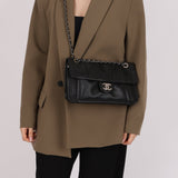 Chanel 2014 Lambskin Perforated Up In The Air Flap Bag - FashioNica