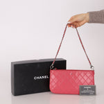 Chanel 2014 Lambskin Thin Stitch Pochette - FashioNica