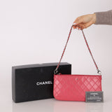 Chanel 2014 Lambskin Thin Stitch Pochette - FashioNica