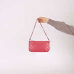 Chanel 2014 Lambskin Thin Stitch Pochette - FashioNica