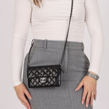 Chanel 2014 Lambskin Turnlock Daily Zip Flap - FashioNica