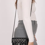 Chanel 2014 Lambskin Turnlock Daily Zip Flap - FashioNica