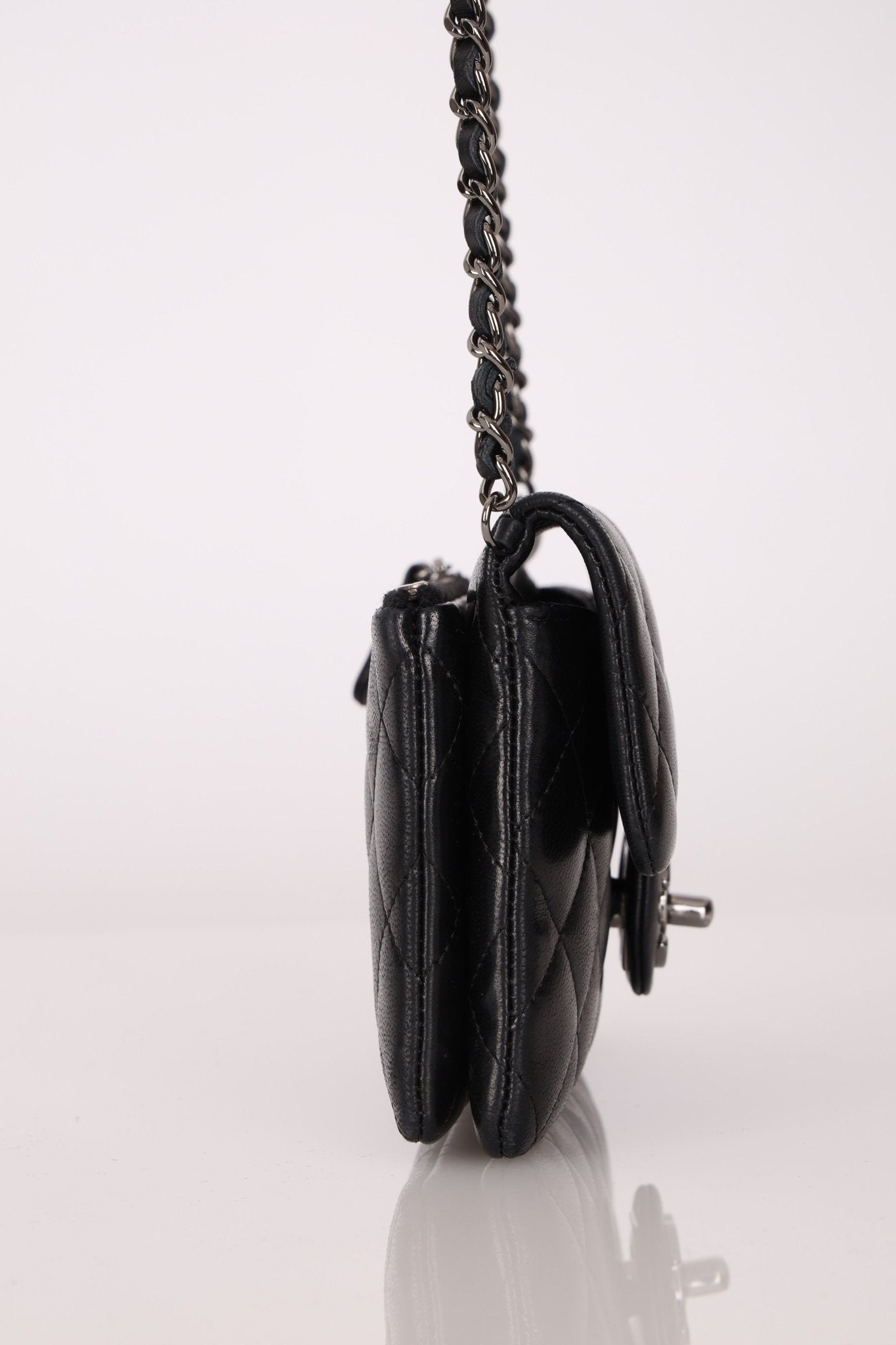 Chanel 2014 Lambskin Turnlock Daily Zip Flap - FashioNica