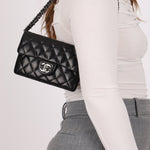 Chanel 2014 Lambskin Turnlock Daily Zip Flap - FashioNica