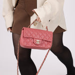 Chanel 2014 Lambskin Valentine Charms Rectangular Flap Bag - FashioNica