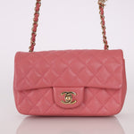 Chanel 2014 Lambskin Valentine Charms Rectangular Flap Bag - FashioNica