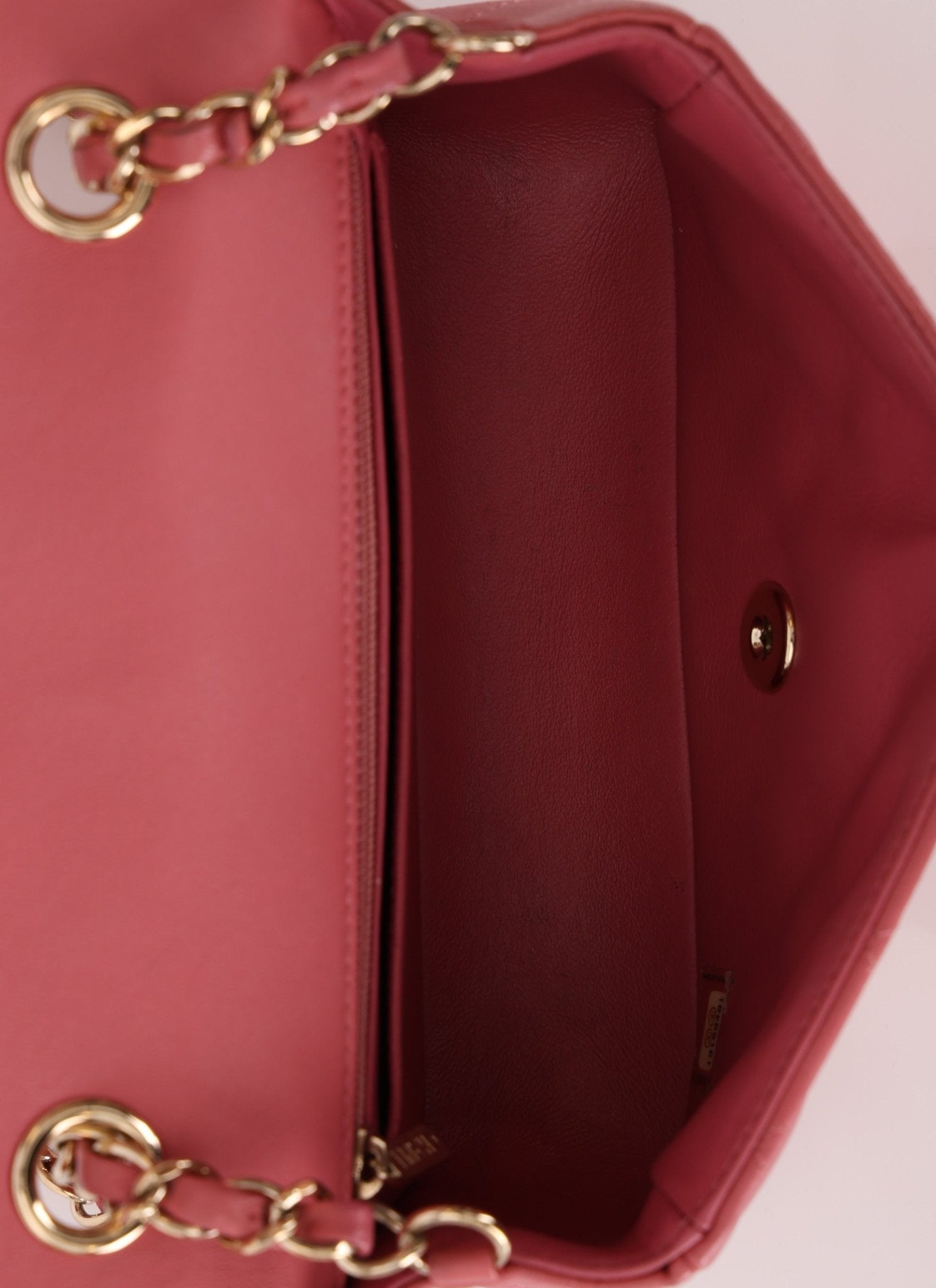 Chanel 2014 Lambskin Valentine Charms Rectangular Flap Bag - FashioNica