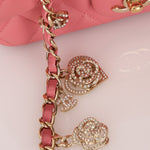 Chanel 2014 Lambskin Valentine Mini Rectangle Charm Flap Bag - FashioNica