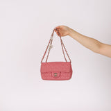 Chanel 2014 Lambskin Valentine Mini Rectangle Charm Flap Bag - FashioNica