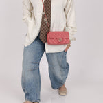 Chanel 2014 Lambskin Valentine Mini Rectangle Charm Flap Bag - FashioNica