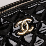 Chanel 2014 Patent Double Zip Camera Bag - FashioNica