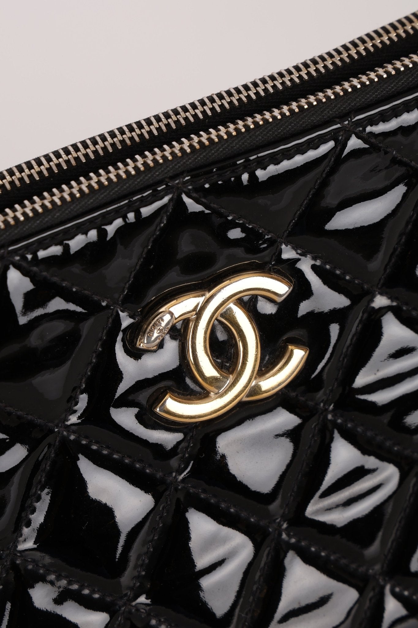 Chanel 2014 Patent Double Zip Camera Bag - FashioNica