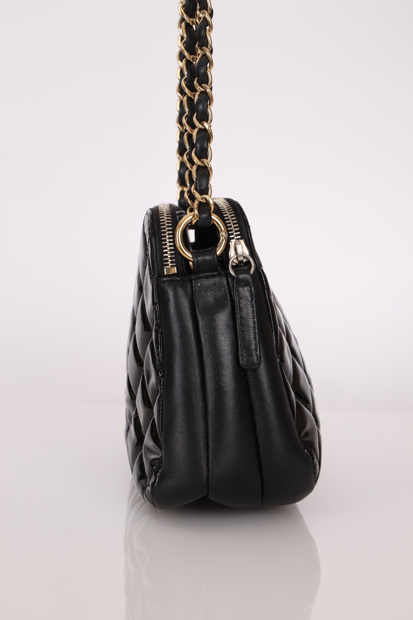 Chanel 2014 Patent Double Zip Camera Bag - FashioNica