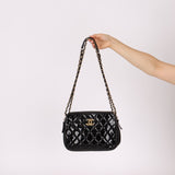 Chanel 2014 Patent Double Zip Camera Bag - FashioNica