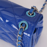 Chanel 2014 Patent Medium Turnlock Single Flap Bag - FashioNica