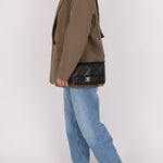 Chanel 2014 Quilted Lambskin Medium Turnlock Flap - FashioNica